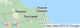 Guyane map